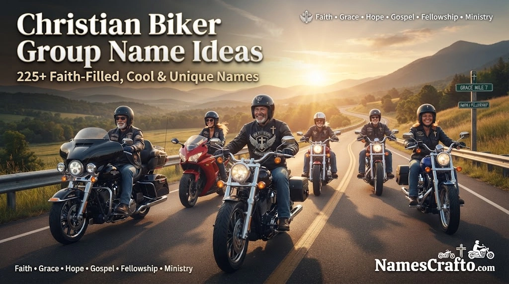 Christian Biker Group Name Ideas