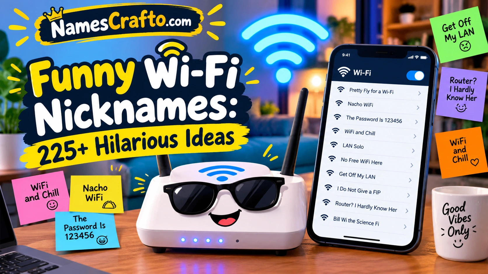 Funny Wi-Fi Nicknames