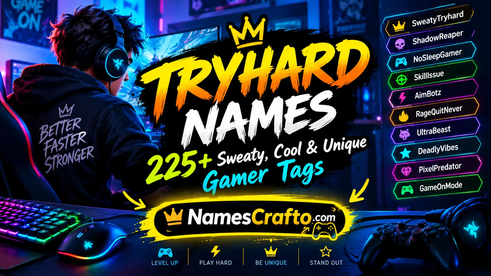 Tryhard Names