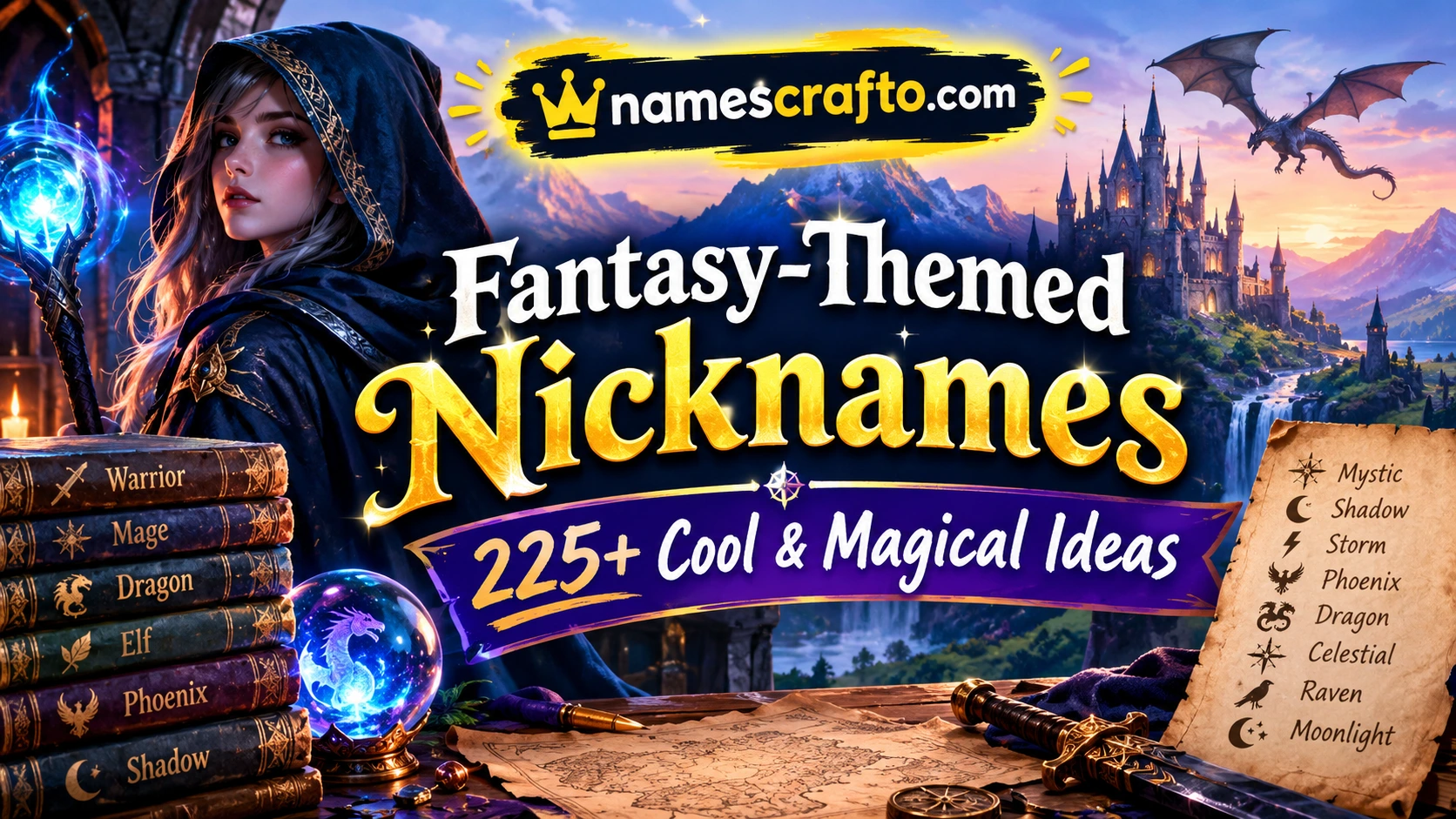 Fantasy-Themed Nicknames