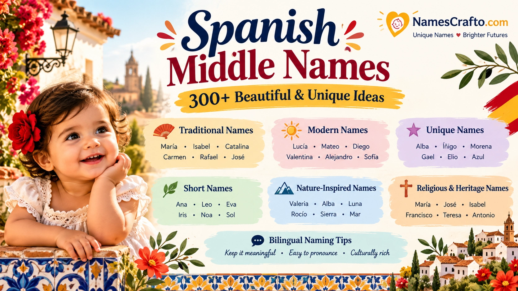 Spanish Middle Names