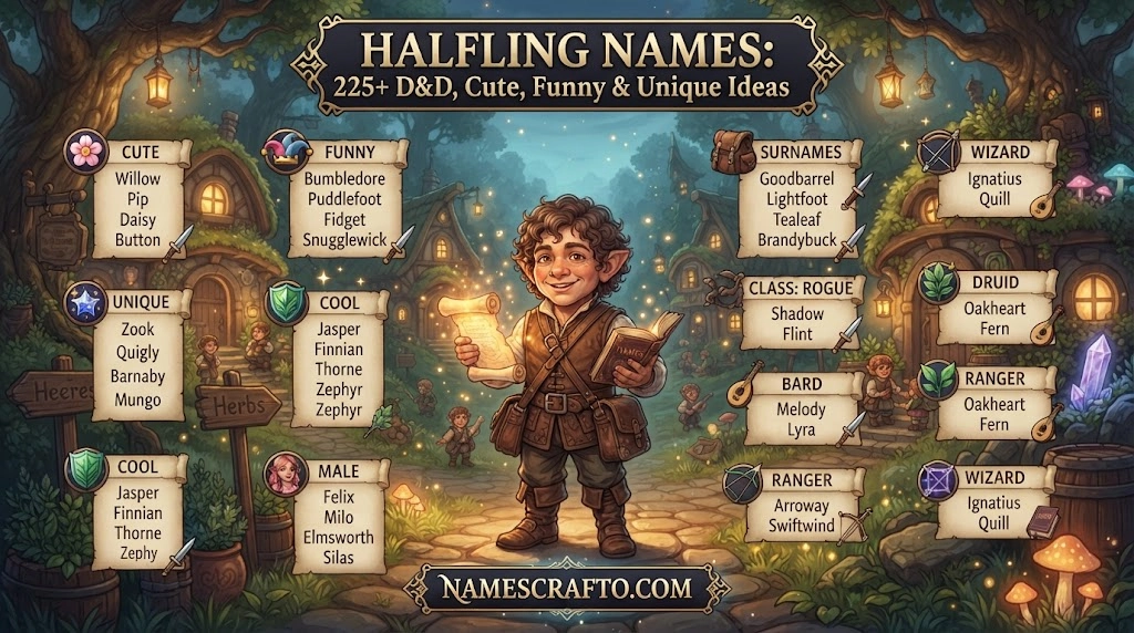 Halfling Names
