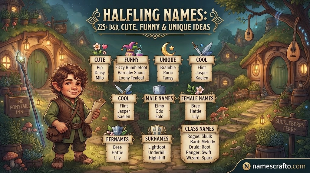 Halfling Names