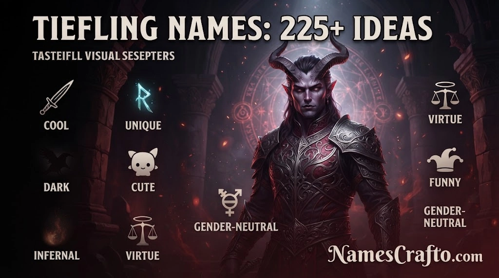 Tiefling Names