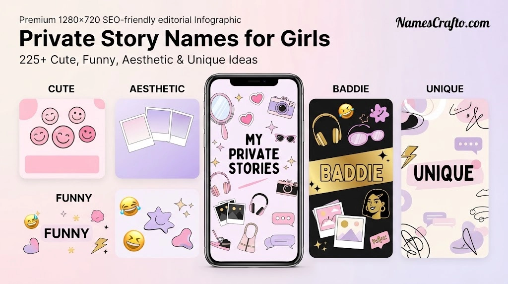 Private Story Names for Girls