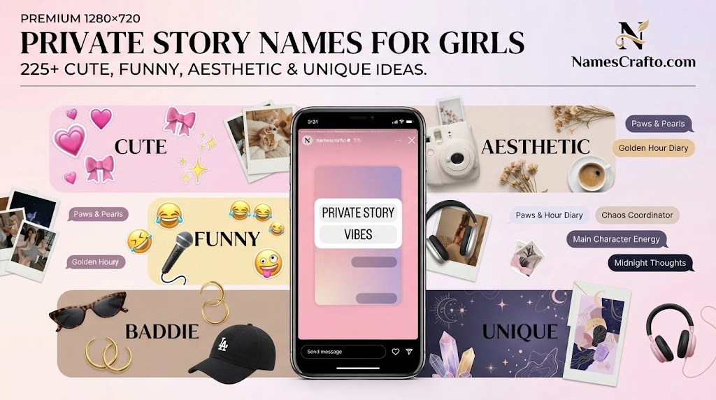 Private Story Names for Girls
