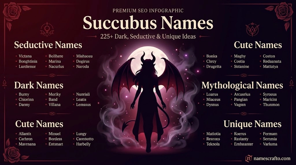 Succubus Names