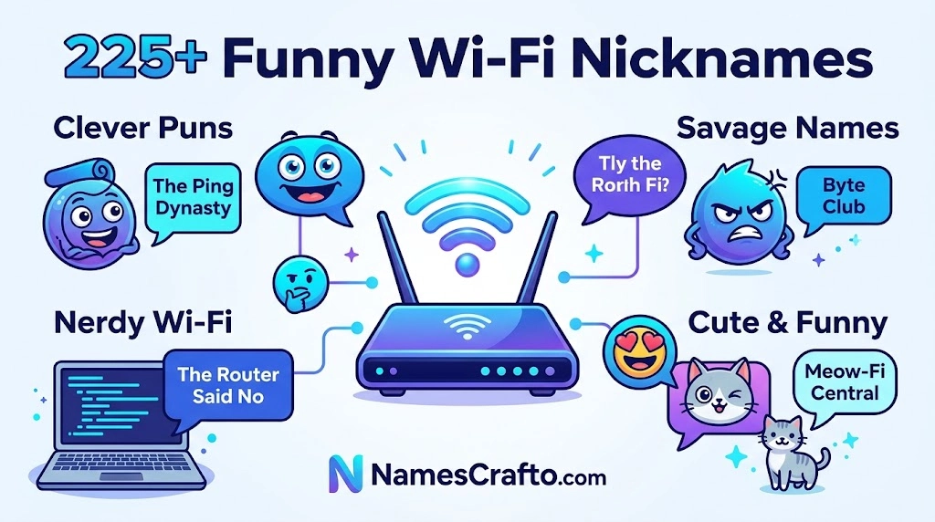 Funny Wi-Fi Nicknames