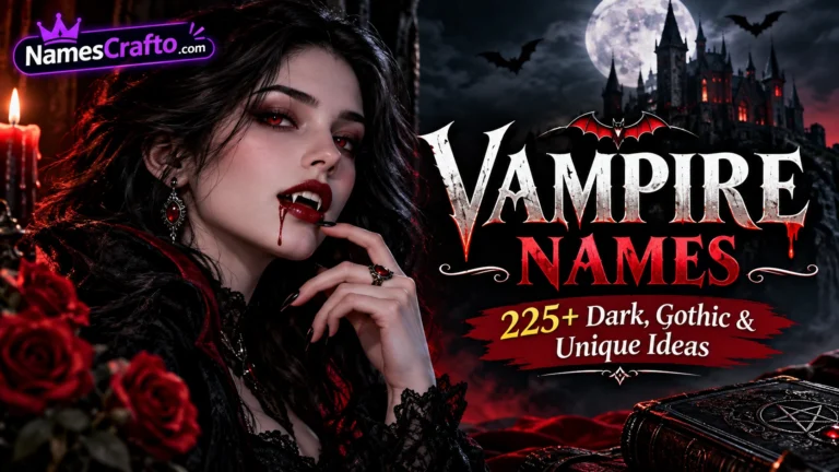 Vampire Names