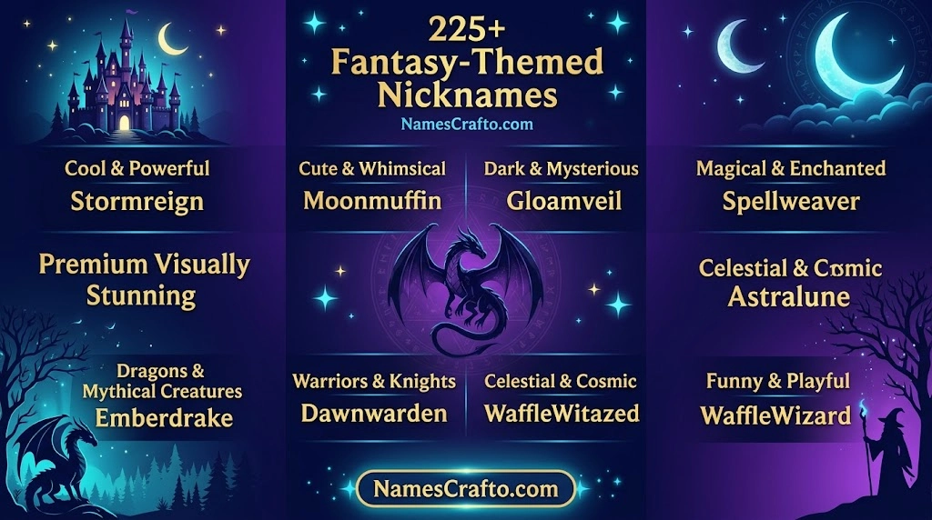Fantasy-Themed Nicknames
