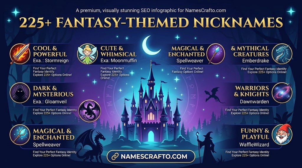 Fantasy-Themed Nicknames